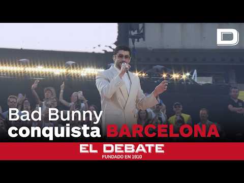 El reguetón y la salsa toman Barcelona en el desembarco de Bad Bunny en Europa