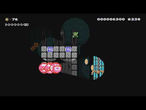 ⬤Wiggler's Lighthouse⬤ by GM|joel - Super Mario Maker 2 - No Commentary 1bw