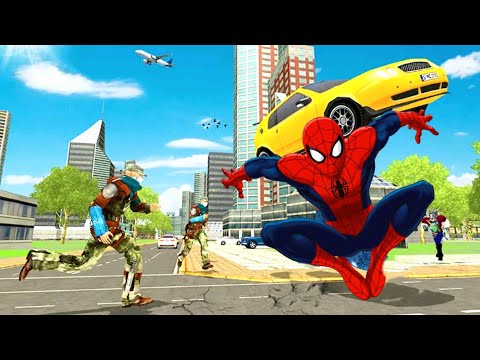 Black Monster Robot Hero - Crime City Battle Game। Robot Wala। Robot Crime। Android Gameplay HD+