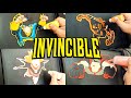 INVINCIBLE Characters Pancakes Invincible Atom Eve Robot OmniMan