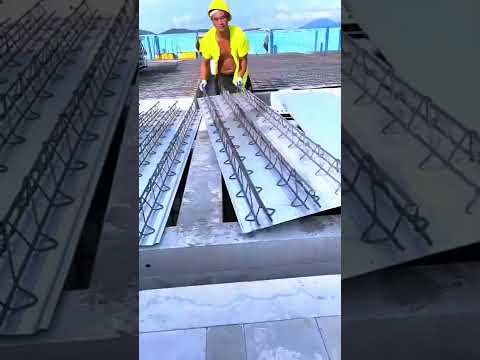 No demolition of the roof concrete formwork- Good tools and machinery make work easy