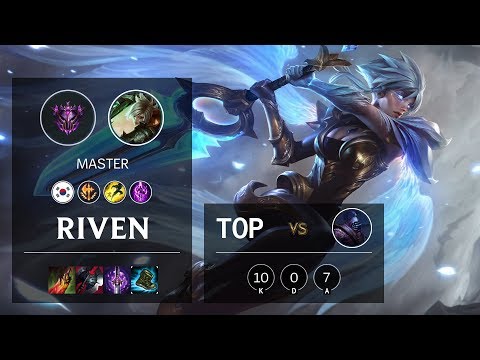Riven Top vs Jax - KR Master Patch 10.6