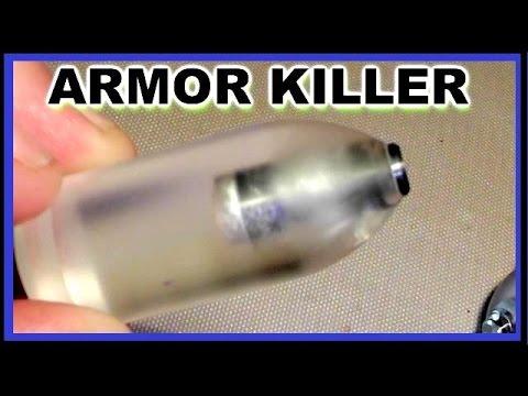 Custom SHOTGUN Slug DEFEATS AR500 Body Armor