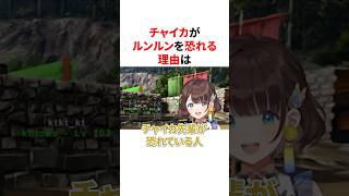 チャイカがルンルンを恐れる理由　#にじさんじ #雑学 #豆知識