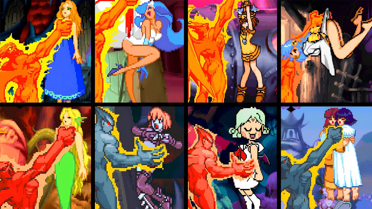 Demitri's Midnight Bliss on All Characters - Darkstalkers 2 4K 60ᶠᵖˢ