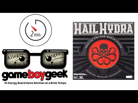 The Game Boy Geek's Allegro (2-min Review) of Hail Hydra
