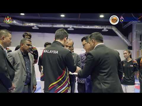 Sesi Lawatan Menteri Belia & Sukan Ke Pusat Latihan Taekwondo, Karate & Menembak