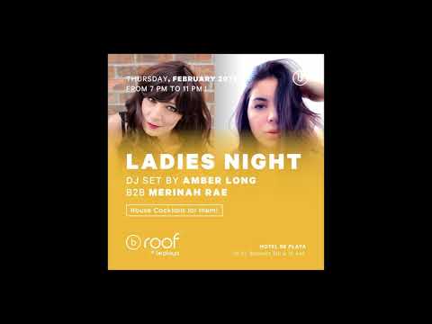 Amber Long b2b Merinah Rae - Live at Be Roof Part 1