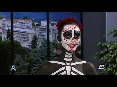 ANGOLI 18/10/2019: "DIETRO LO SPECCHIO" TEATRO E TRUCCO ALLA TIM BURTON