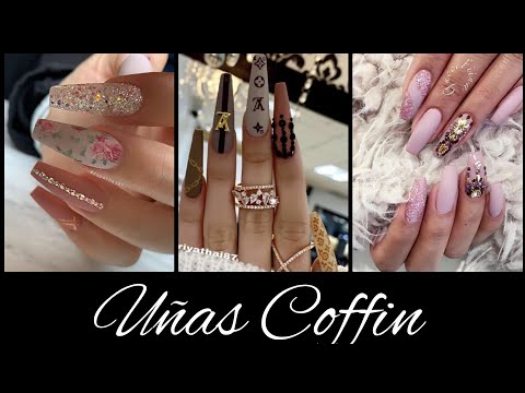 DISEÑOS DE UÑAS  COFFI /UÑAS 2021 ACRÍLICO