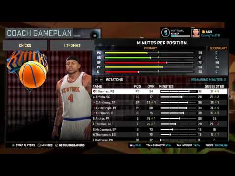 NBA 2K16 MYGM New York Knicks Episode 9