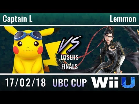 UBC Cup 2018: Losers Finals - Captain L (Pikachu) vs Lemmon (Bayonetta)