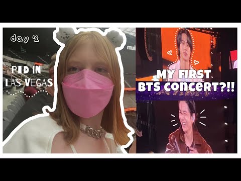 BTS PTD Las Vegas vlog!! | My first concert