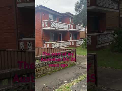 The start as an Aussie in campsie…. Where I got married 35 years ago