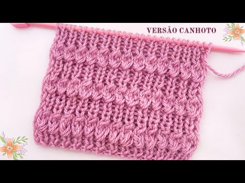 EASY KNITTING STITCH FOR LEFT-HANDED