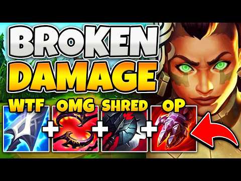 This FULL DAMAGE ILLAOI build SQUASHES your whole health bar! (SUPERCHARGED TENTACLES)