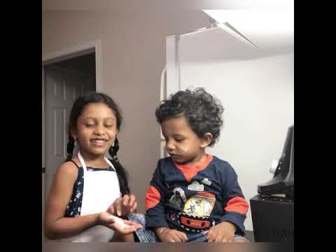 Daddy Birthday cake baking and celebration