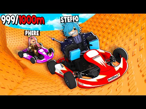 RAGGIUNGO LA VELOCITÀ MASSIMA con i KART di ROBLOX!