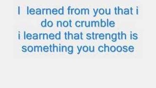 Miley Cyrus Bill Ray - I learned From you with lyrics