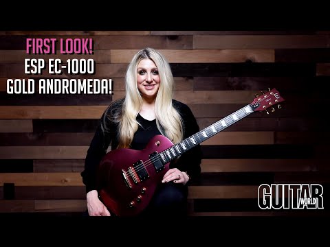 ESP LTD EC-1000 Gold Andromeda image 5