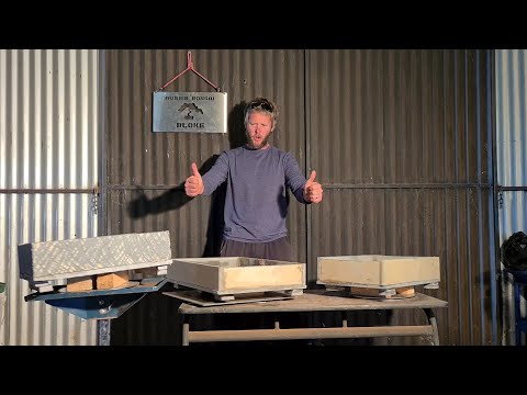 3 Bonsai Pots from a Billiard table Part 2, Aussie Bonsai Bloke