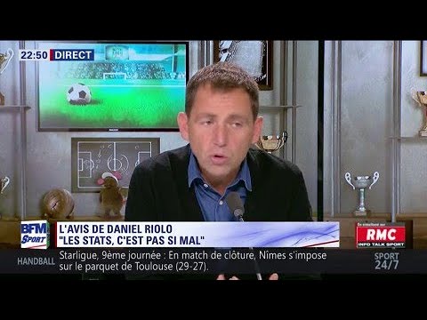 L’avis tranché de Daniel Riolo sur les stats dans le foot