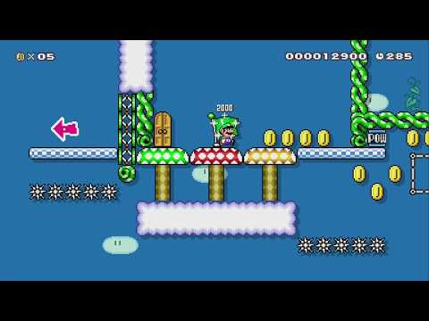 Mocolucus Platforms run by JohnnySSBU - Super Mario Maker 2 - No Commentary 1bw