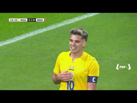 Rezumat: România - Moldova 2-1 (amical)