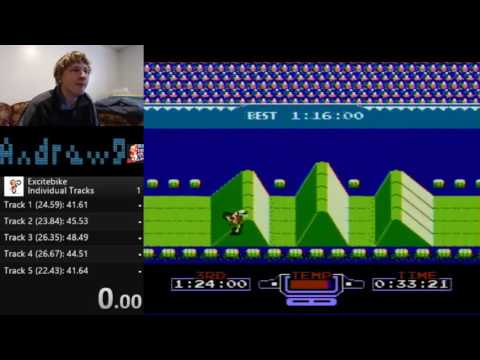 Excitebike - Track 3: 48.46 *WR*