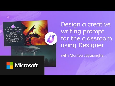 Microsoft Create: Design a creative writing prompt with Designer’s AI image generator