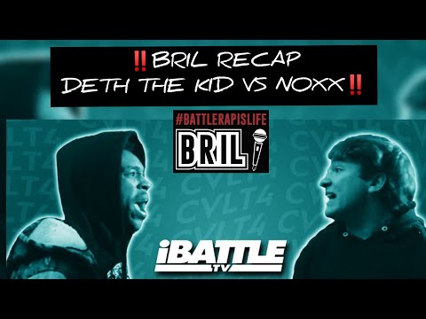 16 YR OLD VS 19 YR OLD RAP BATTLE RECAP! DETH THE KID VS NOXX I BATTLE