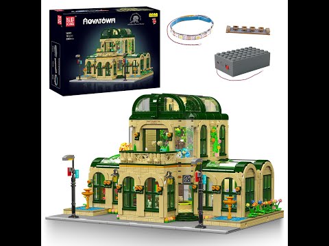 Mould King 16057 Botanická zahrada Novatown