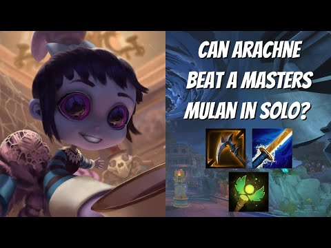 Can Arachne Beat a Masters Player in Solo Lane? - Smite Conquest Solo Gameplay