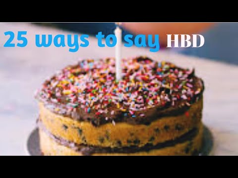 Other ways to say birthday wishes/best birthday wishes for happy birthday/new style of  bday wishes/