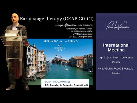 Early-stage therapy (CEAP C0-C1) - Prof. Sergio Gianesini