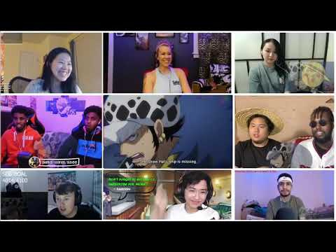 Luffy uses Red Hawk in Onigashima Reaction Mashup | One Piece Episode 982