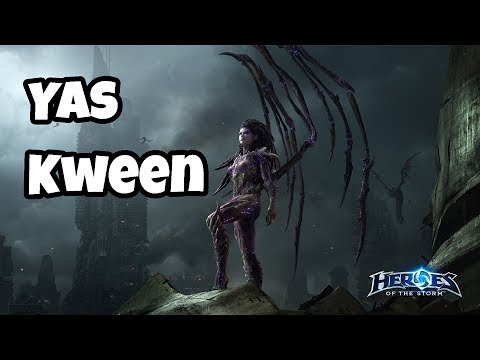 Kerrigan! YAS KWEEN! Queen of Blades on Infernal Shrine - Heroes of the Storm HL