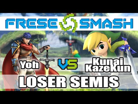 FreseSmash LOSER SEMIS | Yoh (IKE) vs. Kunai KazeKun (TOON-LINK) | Bracket #91