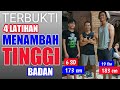 4 Gerakan Latihan Peninggi Badan