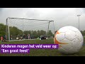 Kinderen mogen eindelijk weer sporten: 'Leuk om al mijn vrienden weer te zien'