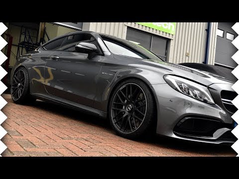 Lowering my Mercedes AMG C63!!!