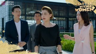 The new comer called the female CEO&#39;s dated real name in front of their client and pissed her off!