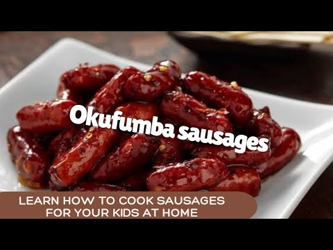 Okufumba: Yiga Okufumba Sausages Ewaka Ne Chef Josh Omusiisisiisi
