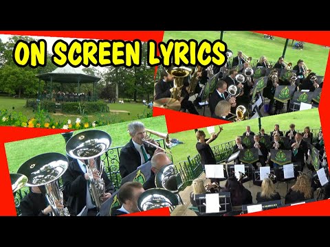 The Floral Dance - Rushden Town Band (LYRICS)