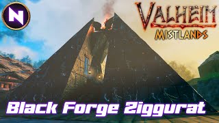 Black Marble Ziggurat; Unlocking BLACK FORGE Tech [Timelapse] | 11 | Valheim: Mistlands | Lets Play