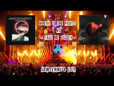 Maurice  West - Partystarter - Where - Is The - Party Vs Evocky - Take Me Higher