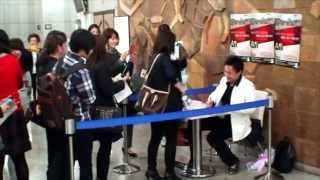 Autograph session after Beethoven 1st Concerto Concert with Daegu Symphony Orchestra