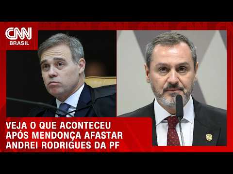 Mendonça afasta diretor da PF; STF forma maioria, Gilmar trava julgamento e AGU recorre; veja resumo