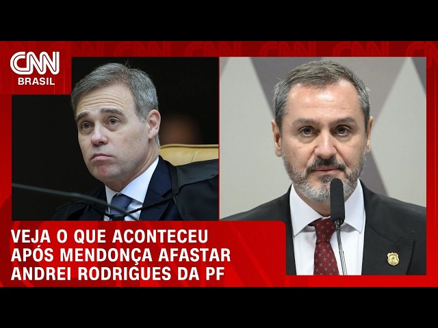 Mendonça afasta diretor da PF; STF forma maioria, Gilmar trava julgamento e AGU recorre; veja resumo