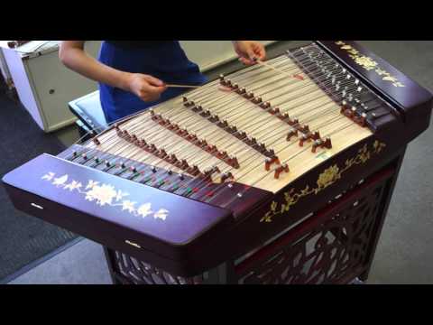 Latest 402 Model, Chinese Yangqin, Chinese Dulcimer, 樂海402揚琴